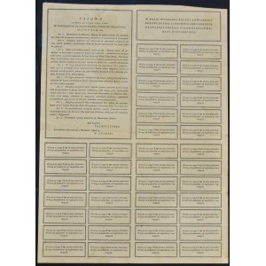 4% štátna prémiová pôžička 1920, dlhopis 1 000 mkp - veľmi vzácna odroda!