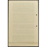 Australie, The Commercial Bank of Australia Ltd, dossier contenant des informations sur les modèles de chèques