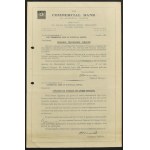 Australie, The Commercial Bank of Australia Ltd, dossier contenant des informations sur les modèles de chèques