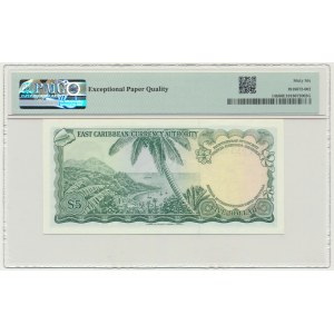 East Caribbean, 5 Dollars (1965) - PMG 66 EPQ