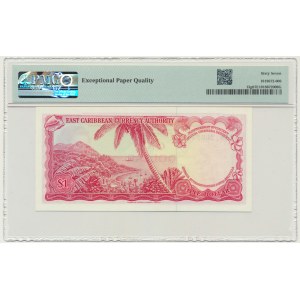 East Caribbean, 1 Dollar (1965) - PMG 67 EPQ