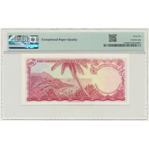 Caraïbes orientales, 1 dollar (1965) - PMG 66 EPQ