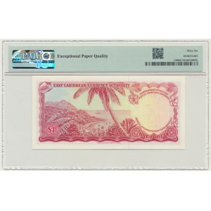 East Caribbean, 1 Dollar (1965) - PMG 66 EPQ
