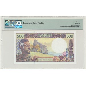 French Pacific Territorries, 500 Francs (1992) - PMG 67 EPQ