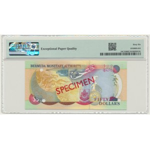 Bermudes, 50 $ 2000 - SPECIMEN - PMG 66 EPQ