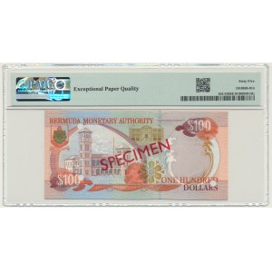 Bermudes, 100 $ 2000 - SPÉCIMEN - PMG 65 EPQ