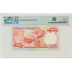 Bermudes, 100 dollars (1985) - SPÉCIMEN - PMG 67 EPQ