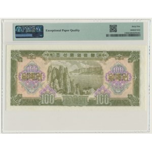 North Korea, 100 Won 1959 - PMG 65 EPQ