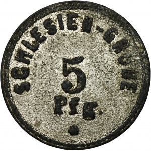 Schwientochlowitz, Chropatschow, Schlesiengrube, 5 Pfennig