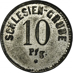 Schwientochlowitz, Chropatschow, Schlesiengrube, 10 Pfennig