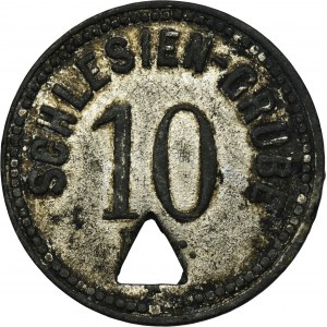 Schwientochlowitz, Chropatschow, Schlesiengrube, 10 Pfennig