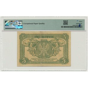 5 złotych 1925 - A - PMG 30 EPQ