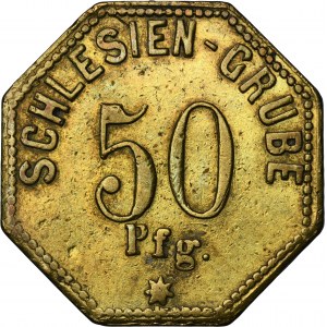 Schwientochlowitz, Chropatschow, Schlesiengrube, 50 Pfennig