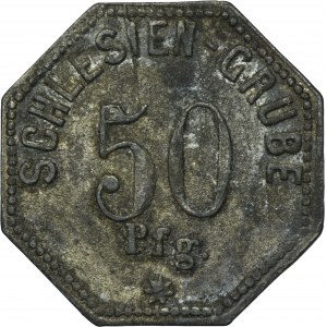 Schwientochlowitz, Chropatschow, Schlesiengrube, 50 Pfennig