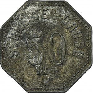 Schwientochlowitz, Chropatschow, Schlesiengrube, 50 Pfennig