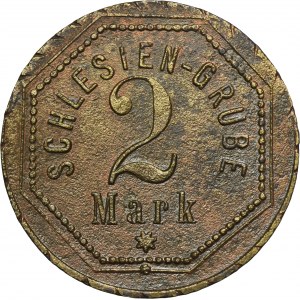 Schwientochlowitz, Chropatschow, Schlesiengrube, 2 Mark
