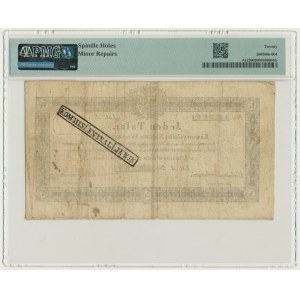 1 talar 1810 - Sobolewski - ze stemplem - PMG 20