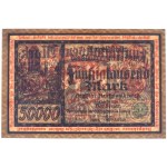 Danzig, 1 Million Mark 1923 - red overprint - PMG 66 EPQ - RARE
