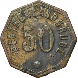 Schwientochlowitz, Deutschlandgrube, 50 Pfennig - UNLISTED