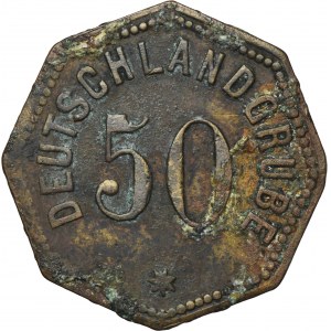 Schwientochlowitz, Deutschlandgrube, 50 Pfennig - UNLISTED