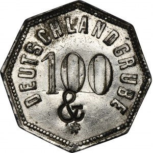 Schwientochlowitz, Deutschlandgrube, 100 Pfennig