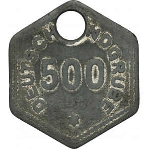 Schwientochlowitz, Deutschlandgrube, 500 Pfennig - UNLISTED