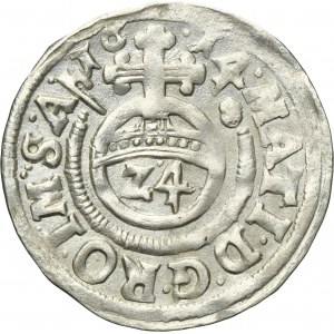 Germany, Corvey Abbey, Theodor of Beringhausen, 1/24 Thaler Höxter 1614 - RARE