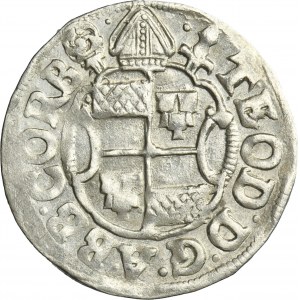 Germany, Corvey Abbey, Theodor of Beringhausen, 1/24 Thaler Höxter 1614 - RARE