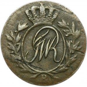 Prusse du Sud, Frédéric-Guillaume II, 1/2 Grosz Wrocław 1797 B