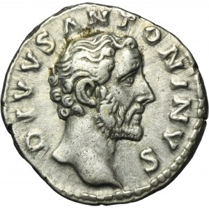 Roman Imperial, Antoninus Pius, Posthumous Denarius