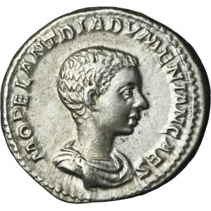 Roman Imperial, Diadumenian, Denarius