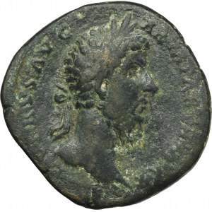 Roman Imperial, Lucjusz Werus, Sestertius