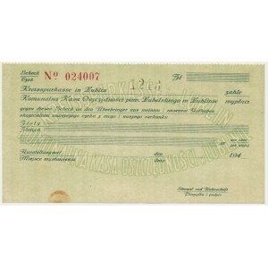 Lublin, Issuing Bank check blotter 194...