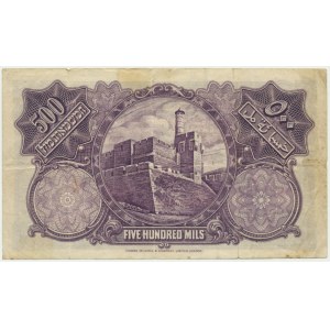 Palestine, 500 Mils 1939 - G -