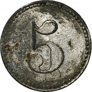 Gleiwitz, Huldschinsky Werke, 5 Pfennig