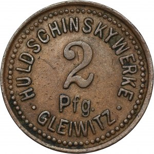 Gleiwitz, Huldschinsky Werke, 2 Pfennig