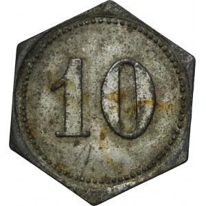 Gleiwitz, Huldschinsky Werke, 10 Pfennig - UNLISTED