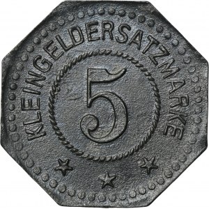 Gleiwitz, Sandbahngesellschaft, 5 Pfennig