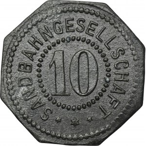 Gleiwitz, Sandbahngesellschaft, 10 Pfennig