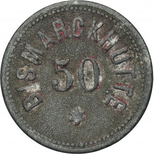 Königshütte, Bismarckhütte, Bismarckhütte, 50 Pfennig