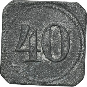 Königshütte, Bismarckhütte, Bismarckhütte, 40 Pfennig - UNLISTED