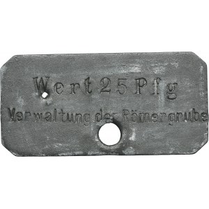 Rybnik, Niedobschütz, Römergrube, 25 Pfennig