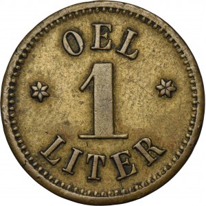 Ruda in Oberschlesien, Ruda, Wolfgang Grube, Token for 1 Liter of Oil - UNLISTED