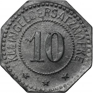 Ruda in Oberschlesien, Friedenshütte, Friedensgrube, 10 Pfennig