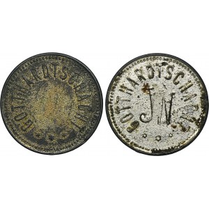Set, Ruda in Oberschlesien, Orzegow, Gotthardtschacht, 10 Pfennig (2 pcs.)