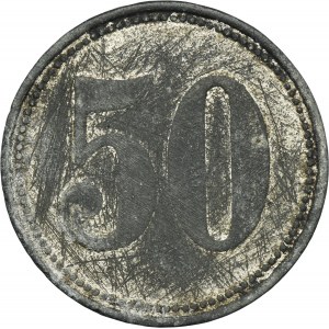 Ruda in Oberschlesien, Orzegow, Gotthardtschacht, 50 Pfennig