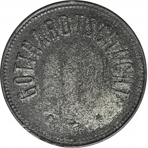 Ruda in Oberschlesien, Orzegow, Gotthardtschacht, 100 Pfennig