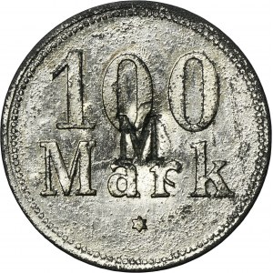 Hindenburg, Ludwigsglückgrube, 100 Mark - UNLISTED