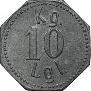Hindenburg, Ludwigsglückgrube, 10 Pfennig