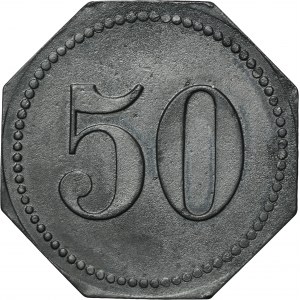 Hindenburg, Ludwigsglückgrube, 50 Pfennig